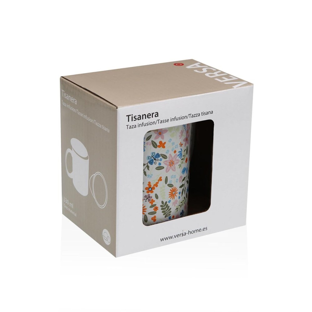 Tasse avec filtre pour infusions Versa Fleurs