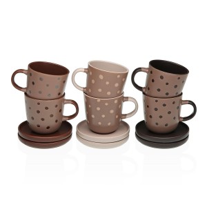 Kaffeservice Versa Adanna Steingut