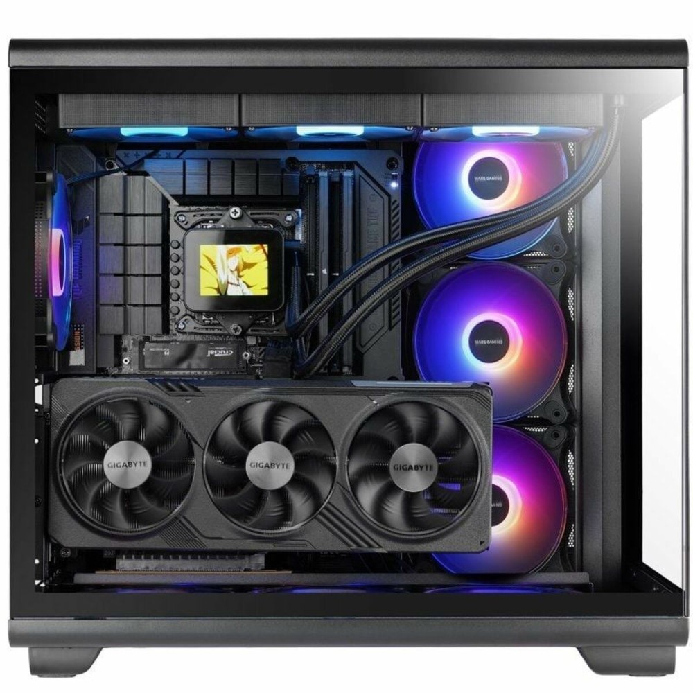 ATX Semi-Tower Gehäuse Mars Gaming MCREV Schwarz