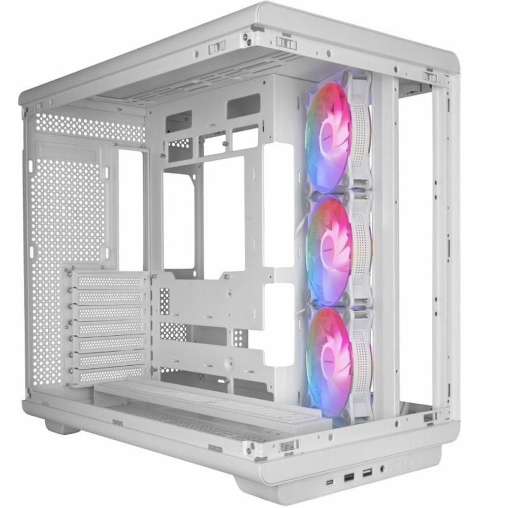 ATX Semi-Tower Gehäuse Mars Gaming MCREVW Weiß