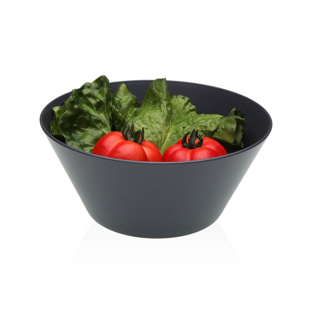 Salatschüssel Versa Grau Polyäthylen RPET Ø 10,9 cm
