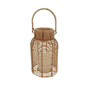 LED-Laterne Versa Rattan