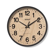 Horloge Murale Versa Plastique 4,3 x 30 x 30 cm