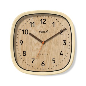 Horloge Murale Versa Plastique 4,8 x 31 x 31 cm
