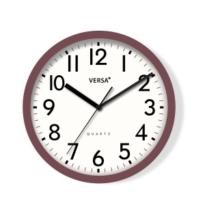 Horloge Murale Versa Plastique 4,8 x 31 x 31 cm
