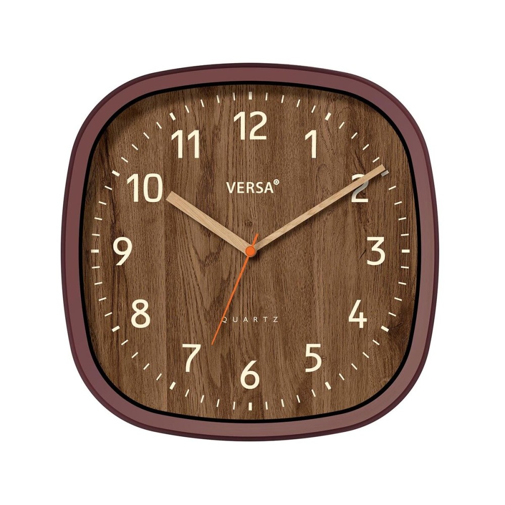 Wanduhr Versa Kunststoff 4,8 x 31 x 31 cm