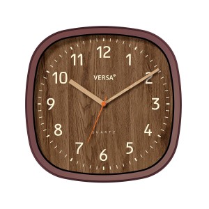 Horloge Murale Versa Plastique 4,8 x 31 x 31 cm