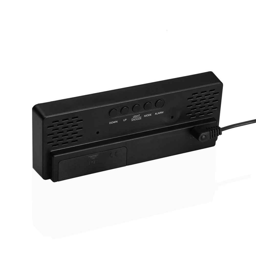 Alarm Clock Versa Black Red