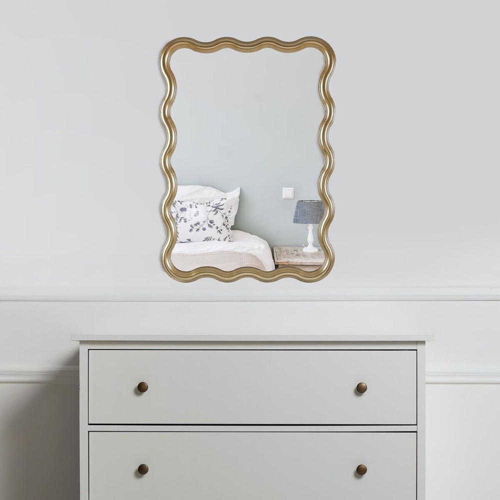Wall mirror Versa Golden 2,6 x 70,2 x 50,2 cm
