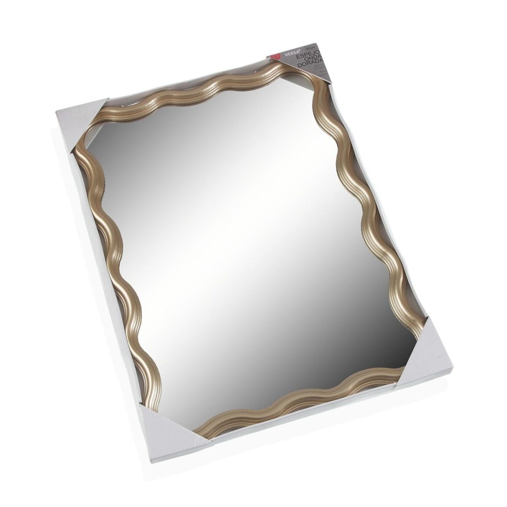 Wall mirror Versa Golden 2,6 x 70,2 x 50,2 cm