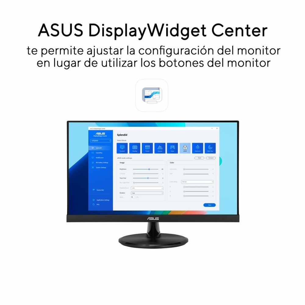 Écran Asus 90LM06B0-B05B70 Full HD 22" 21,4"