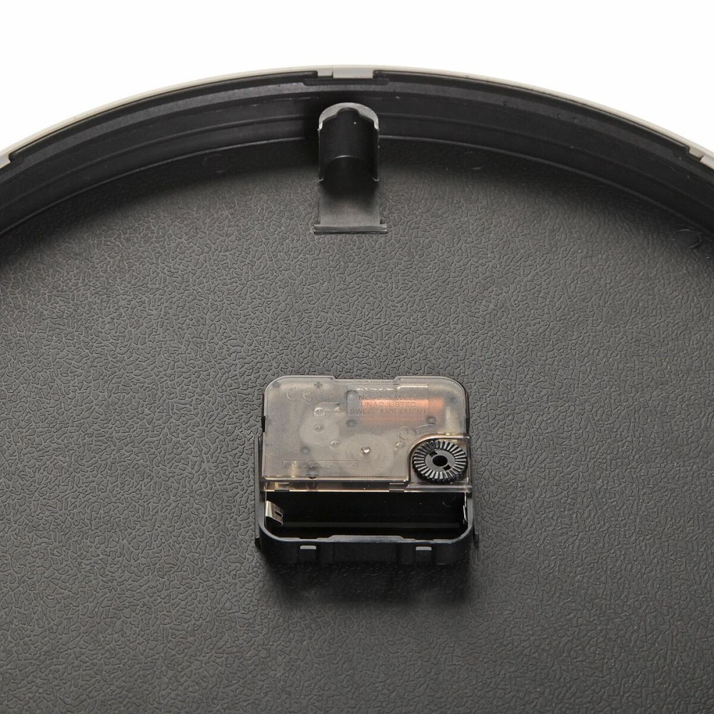 Wanduhr Versa Schwarz Kunststoff Quarz 4,3 x 30,5 x 30,5 cm