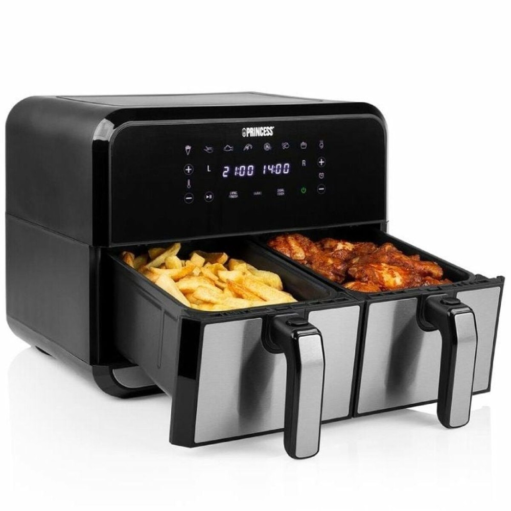 Heißluftfritteuse Princess 182074 2400 W Schwarz 8 L