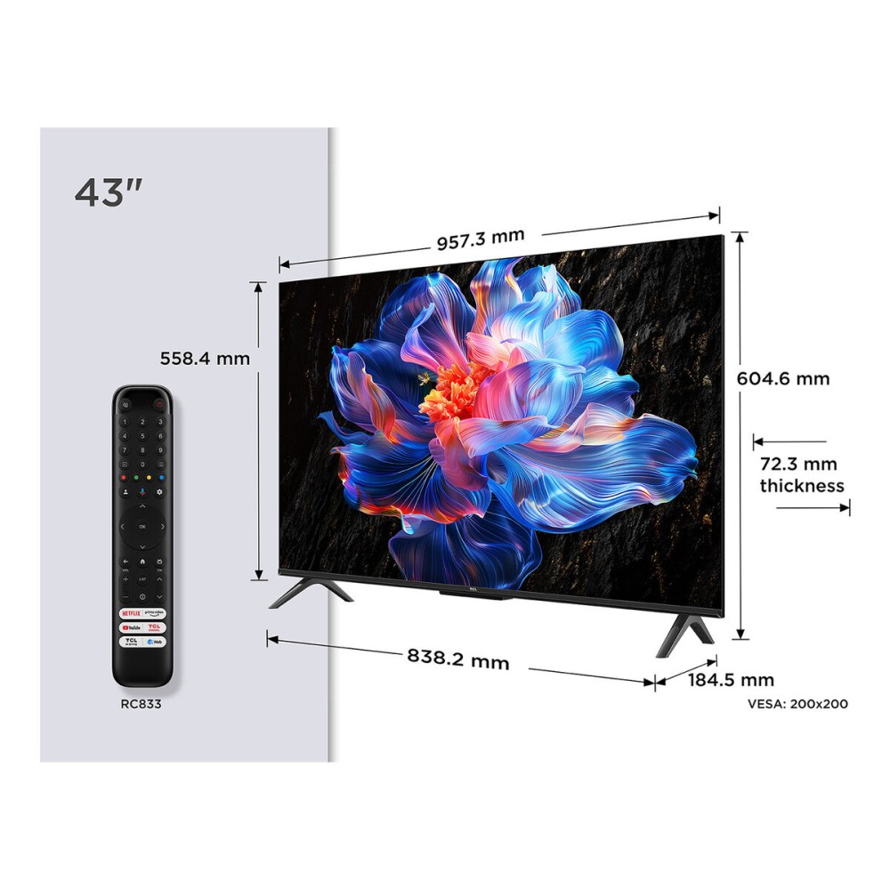 TV intelligente TCL 43P6K