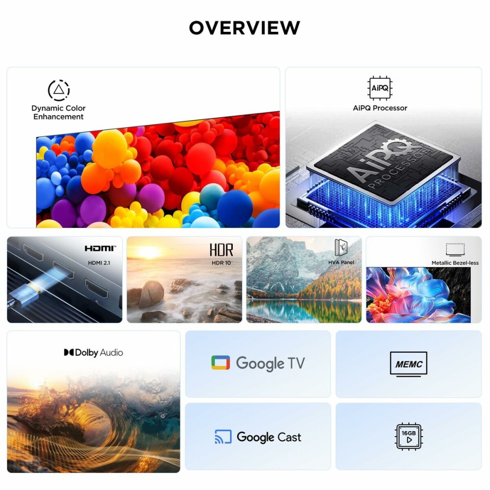 TV intelligente TCL 43P6K