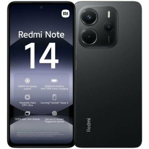 Smartphone Xiaomi Redmi Note 14 Octa Core 6 GB RAM 128 GB Schwarz 6,67"