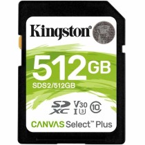 Carte Mémoire SDXC Kingston Canvas Select Plus 512 GB