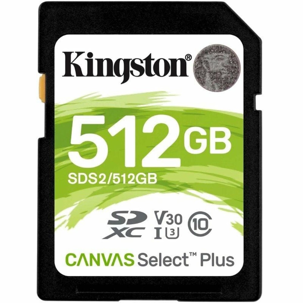 Carte Mémoire SDXC Kingston Canvas Select Plus 512 GB