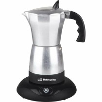 Cafétière électrique Orbegozo KFE660 Argenté Aluminium 6 Tasses