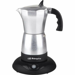 Cafétière électrique Orbegozo KFE660 Argenté Aluminium 6 Tasses