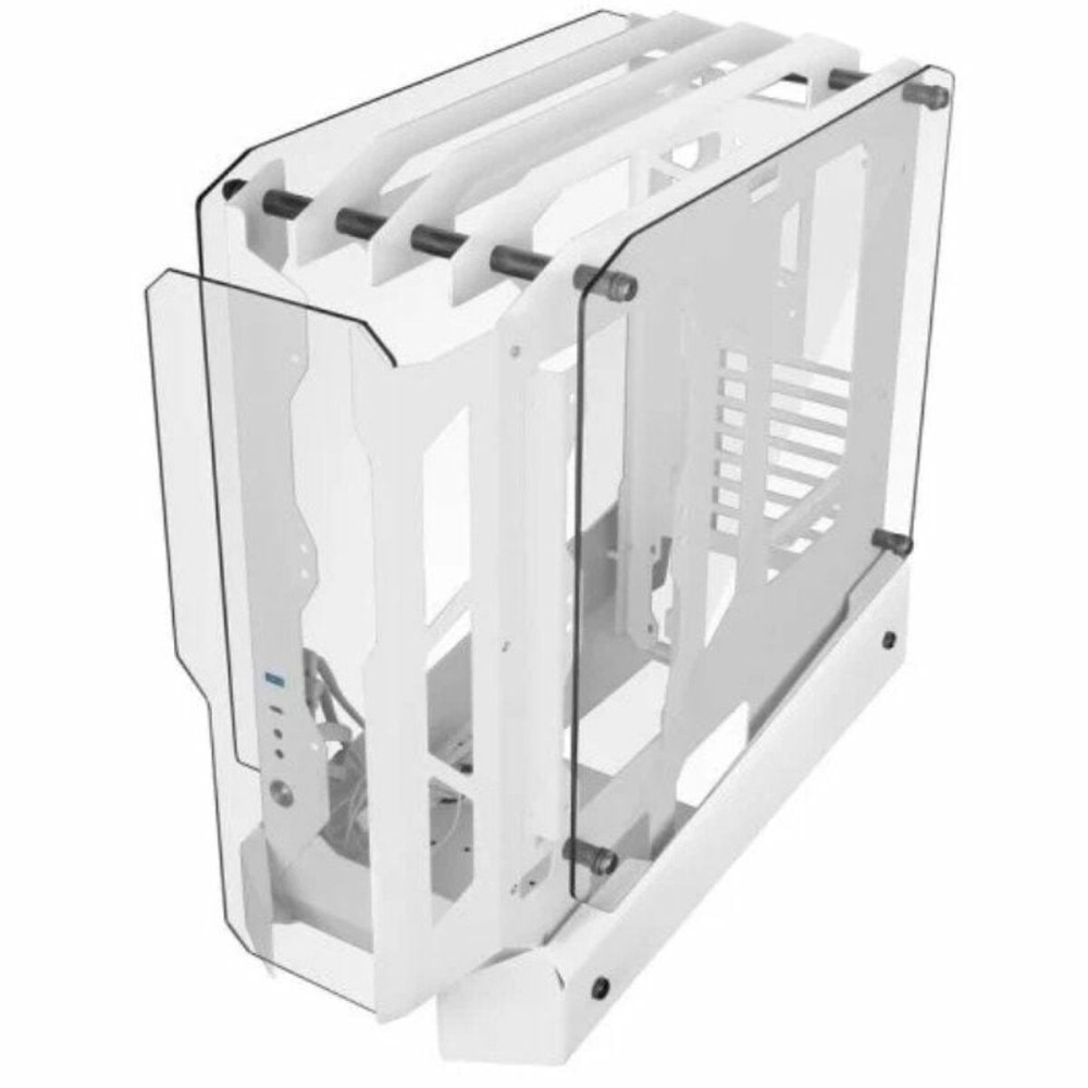 Boîtier ATX semi-tour Mars Gaming MCEDGEW Blanc