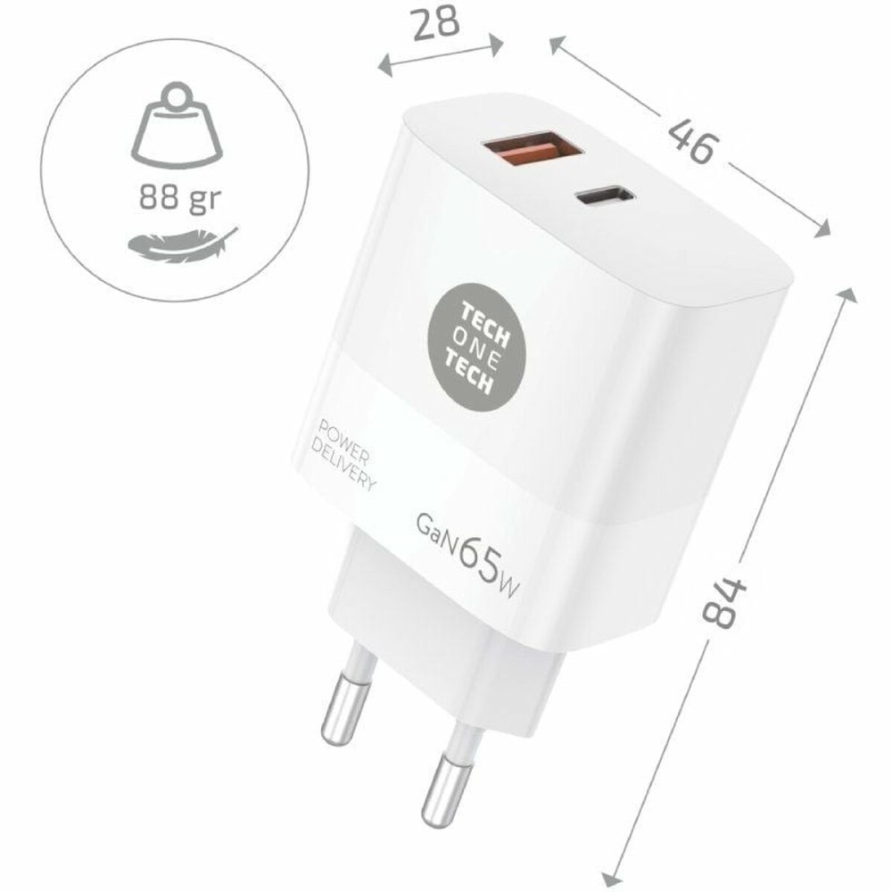 Wandladegerät Tech One Tech TEC2270 65 W
