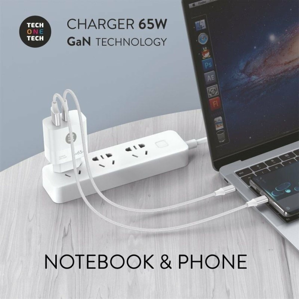 Wandladegerät Tech One Tech TEC2270 65 W