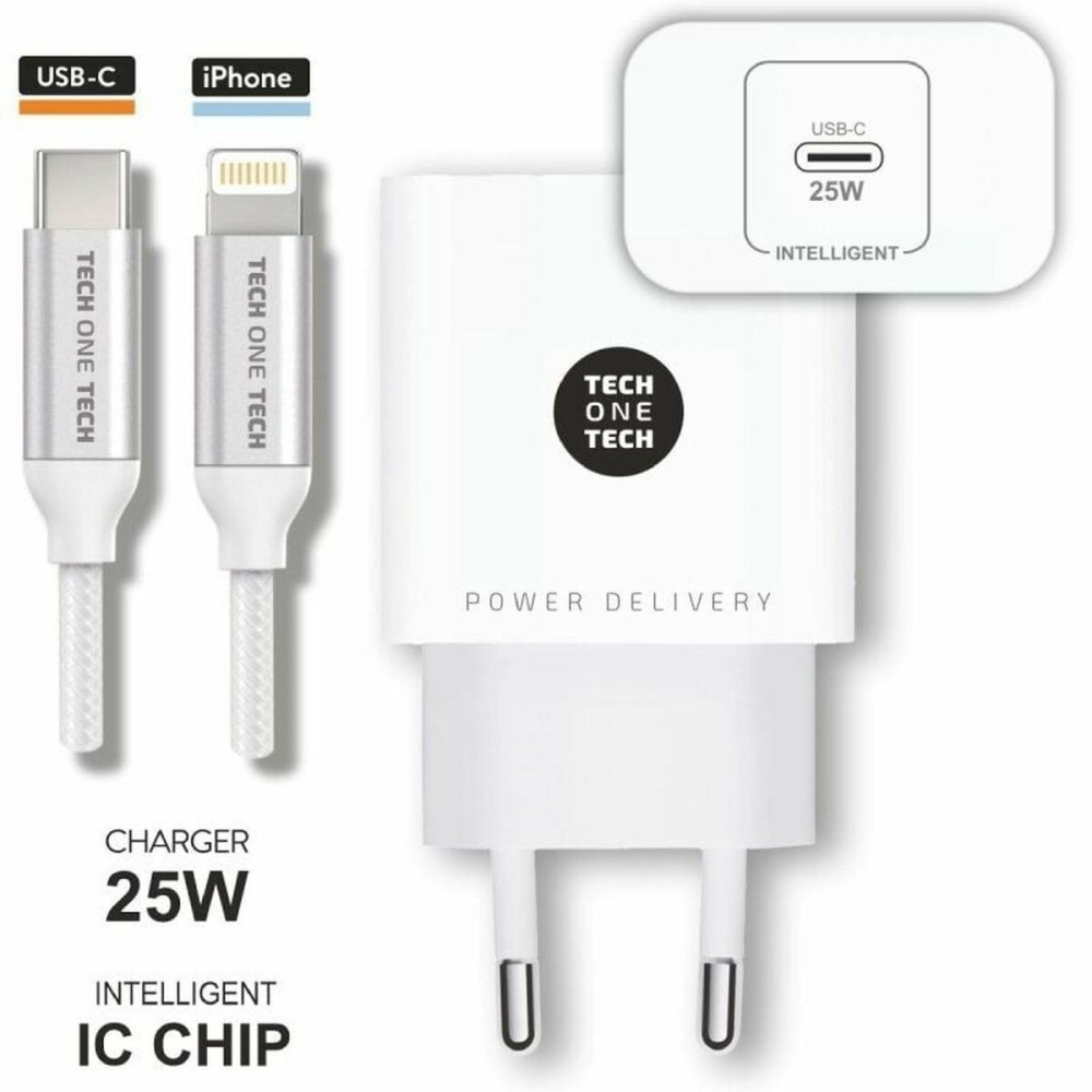 Chargeur mural Tech One Tech TEC2265 25 W