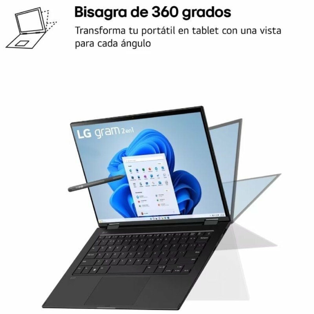 Ordinateur Portable 2 en 1 LG 14T90S-G.AA75B