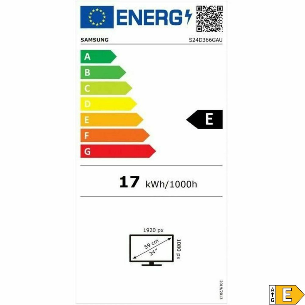 Écran Samsung LS24D366GAUXEN Full HD 24"