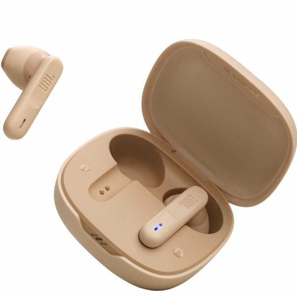 Écouteurs Sans Fil avec Étui de Charge JBL Wave Flex Beige