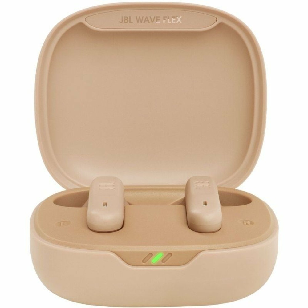 Écouteurs Sans Fil avec Étui de Charge JBL Wave Flex Beige