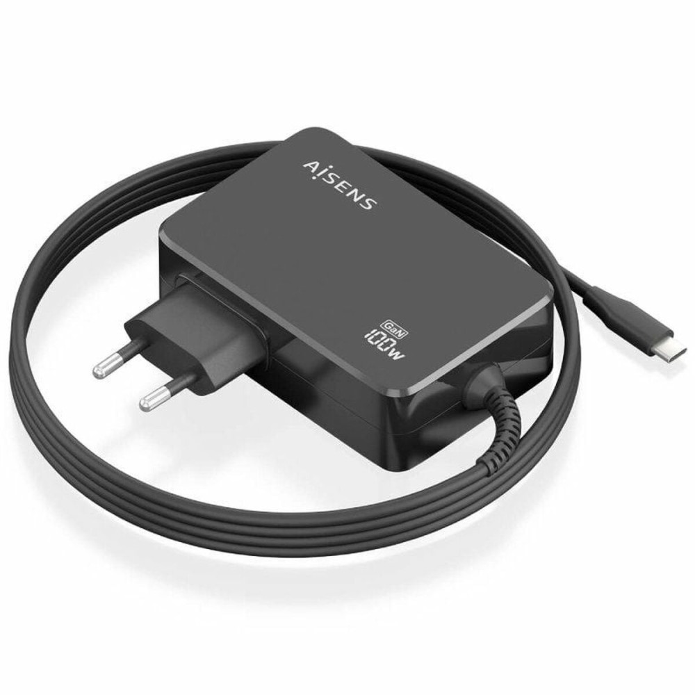 Chargeur d'ordinateur portable Aisens ASCH-1PD100WL50-BK 100 W