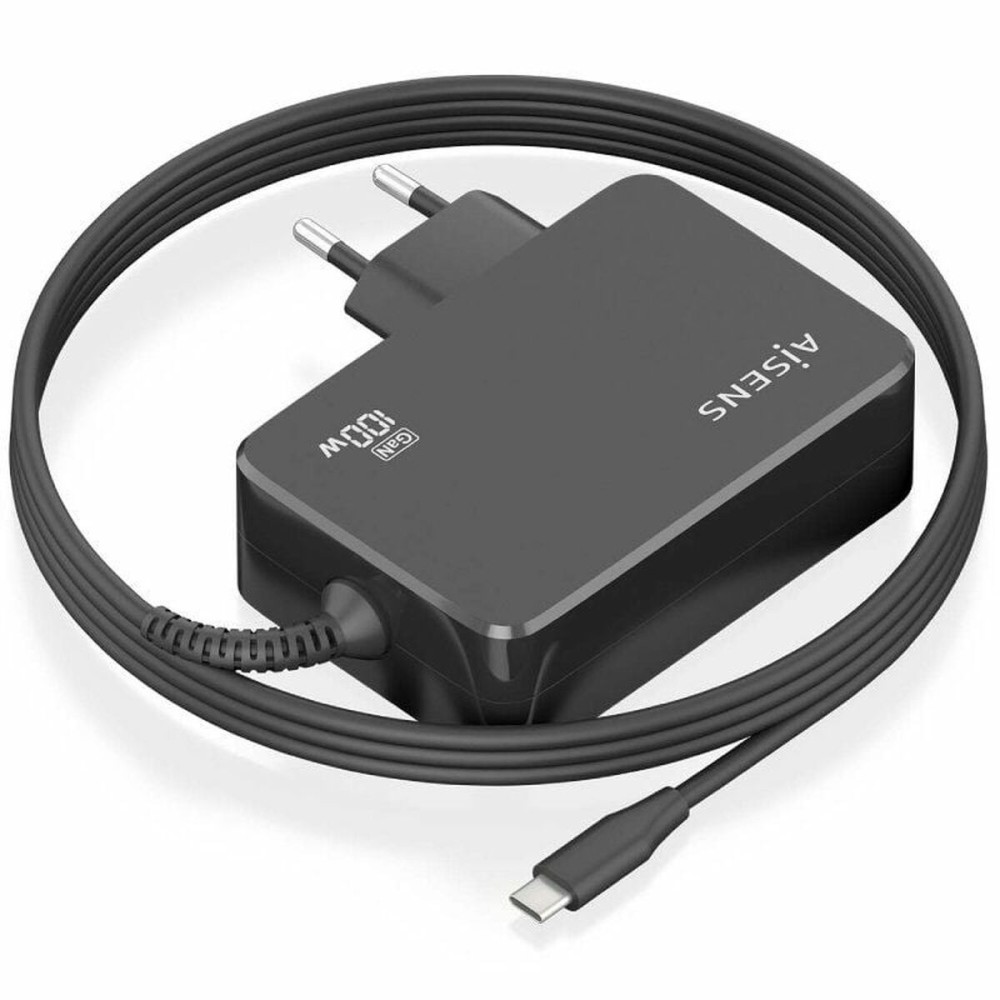 Chargeur d'ordinateur portable Aisens ASCH-1PD100WL50-BK 100 W