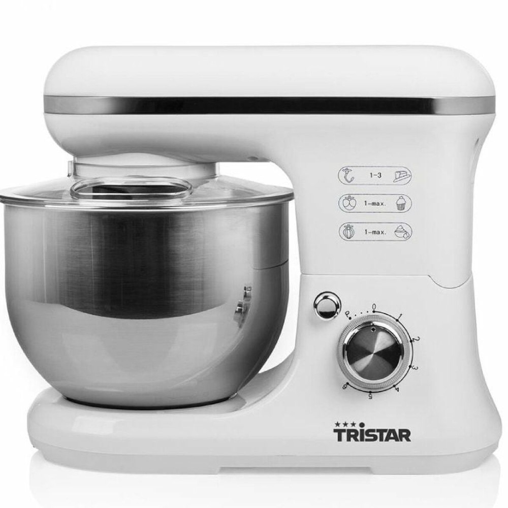 Robot culinaire Tristar MX-4817 1200 W 1500 W Acier inoxydable Blanc 5 L