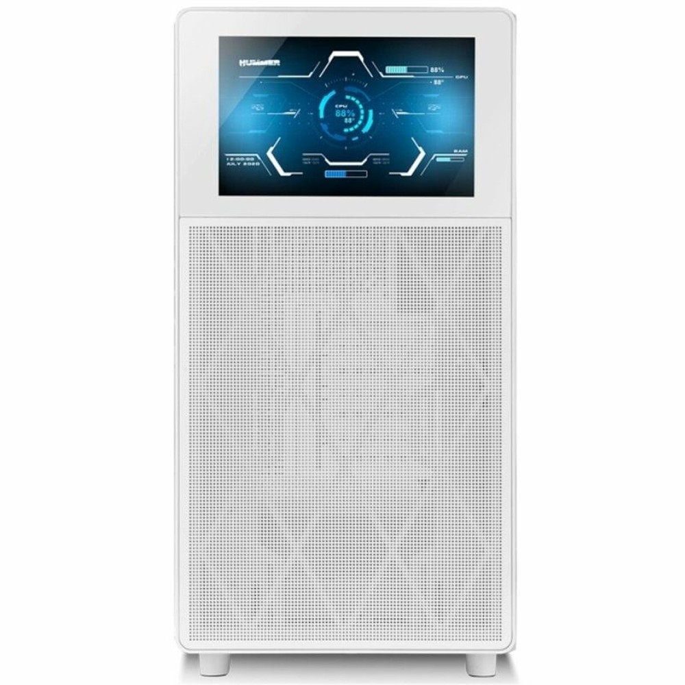Boîtier ATX semi-tour Nox-Xtreme NXHUMMERBIOSW Noir
