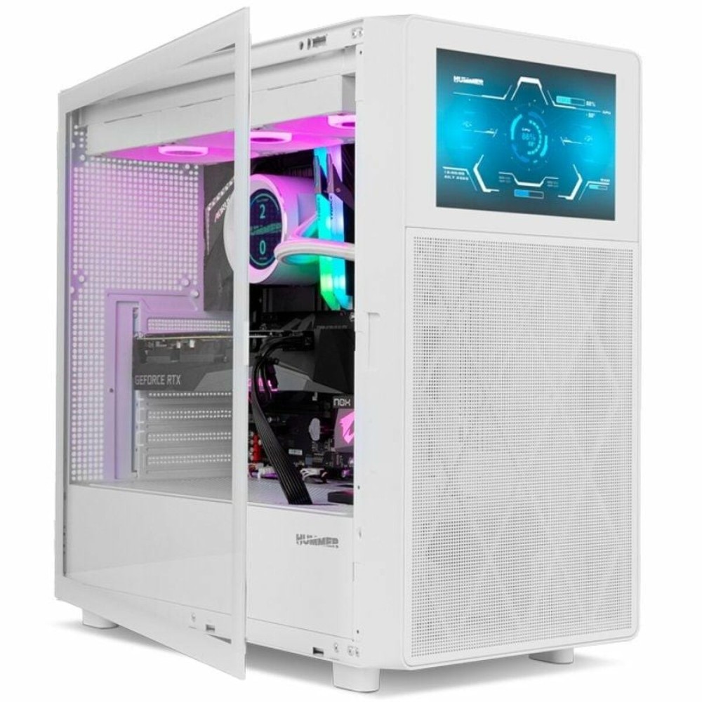 Boîtier ATX semi-tour Nox-Xtreme NXHUMMERBIOSW Noir
