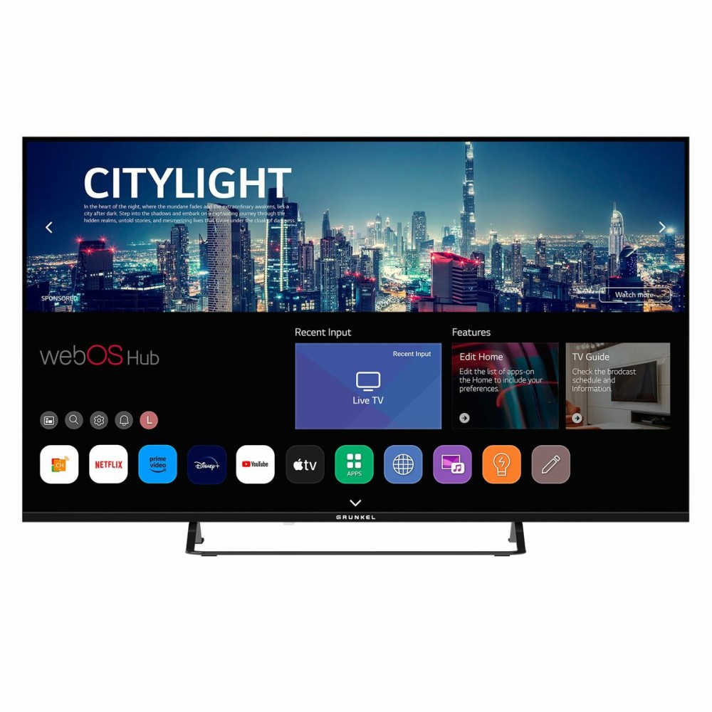 TV intelligente Grunkel LED-5025QLEDW 4K Ultra HD 50"