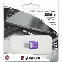 Clé USB Kingston DataTraveler microDuo 3C Violet 256 GB