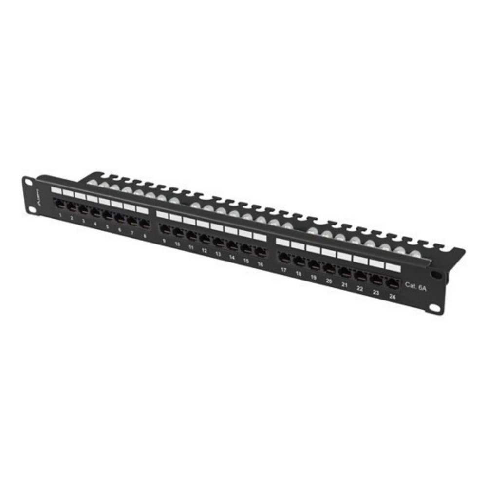 24-port UTP Kategorie 6 Steckleiste Lanberg PPUA-1124-B