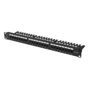24-port UTP Kategorie 6 Steckleiste Lanberg PPUA-1124-B