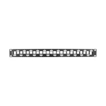 24-port UTP Kategorie 6 Steckleiste Lanberg PPKS-1224-B