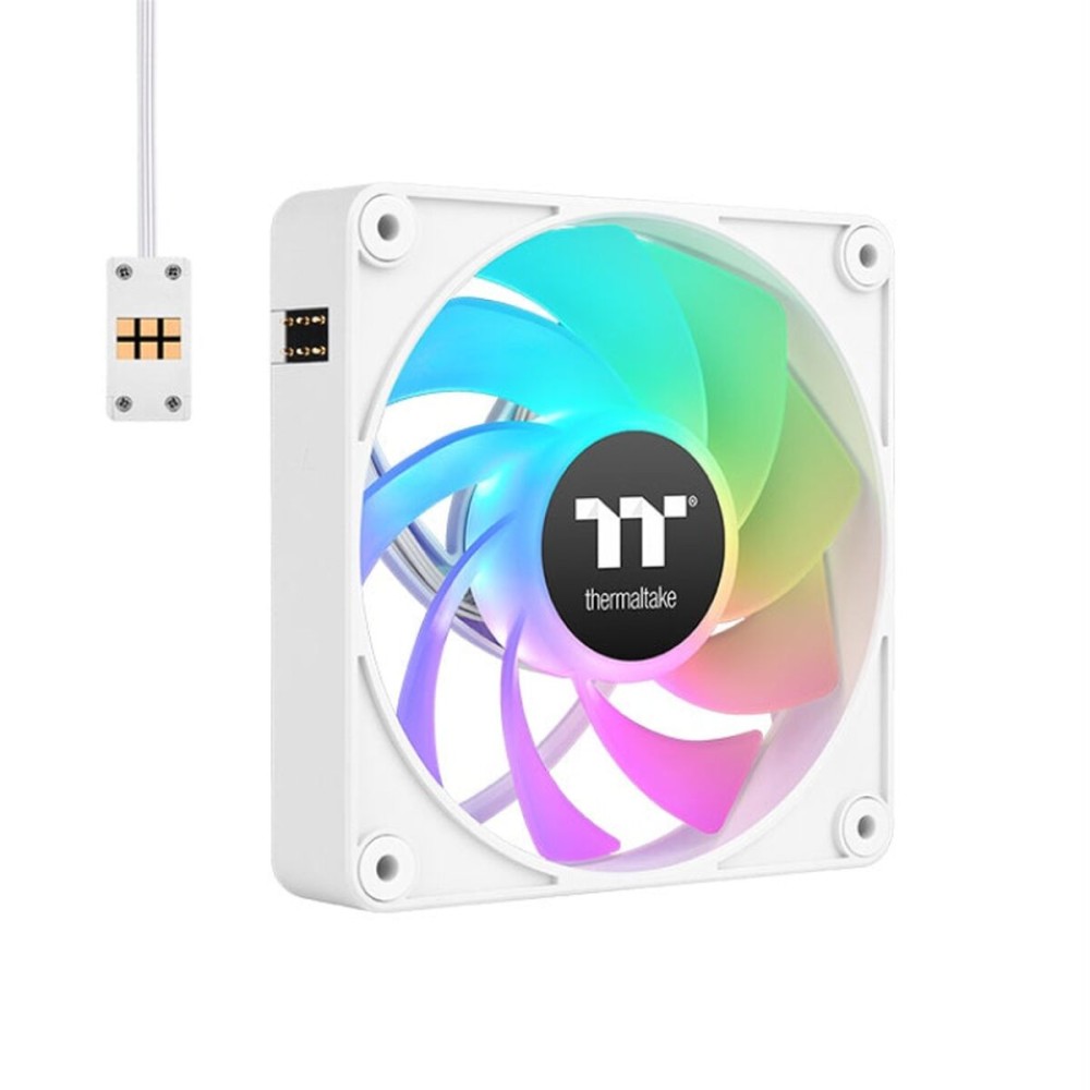 Ventillateur de cabine THERMALTAKE CL-F194-PL12SW-A Ø 12 cm (3 Unités)