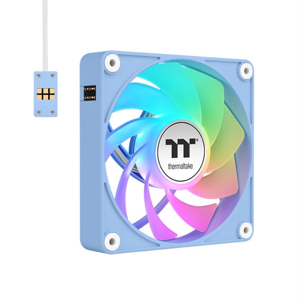 Ventillateur de cabine THERMALTAKE CL-F198-PL12BU-A Ø 12 cm (3 Unités)