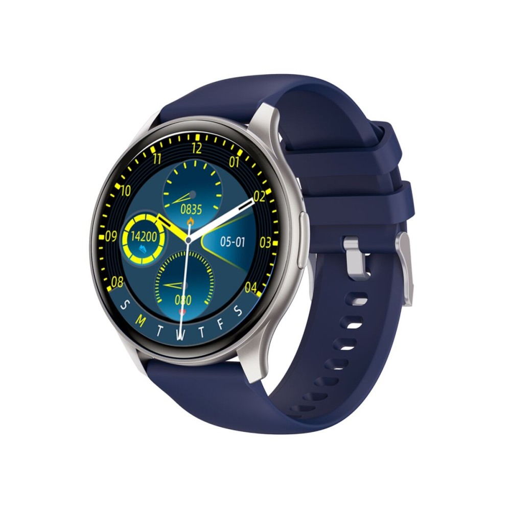 Montre intelligente Trevi T-FIT 235 A Bleu Argenté 1,43" 45 mm Ø 45 mm