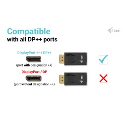 Thunderbolt-zu- USB-C -Adapter i-Tec DP2HDMI4K30HZ