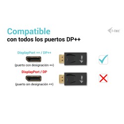 Thunderbolt-zu- USB-C -Adapter i-Tec DP2HDMI4K30HZ