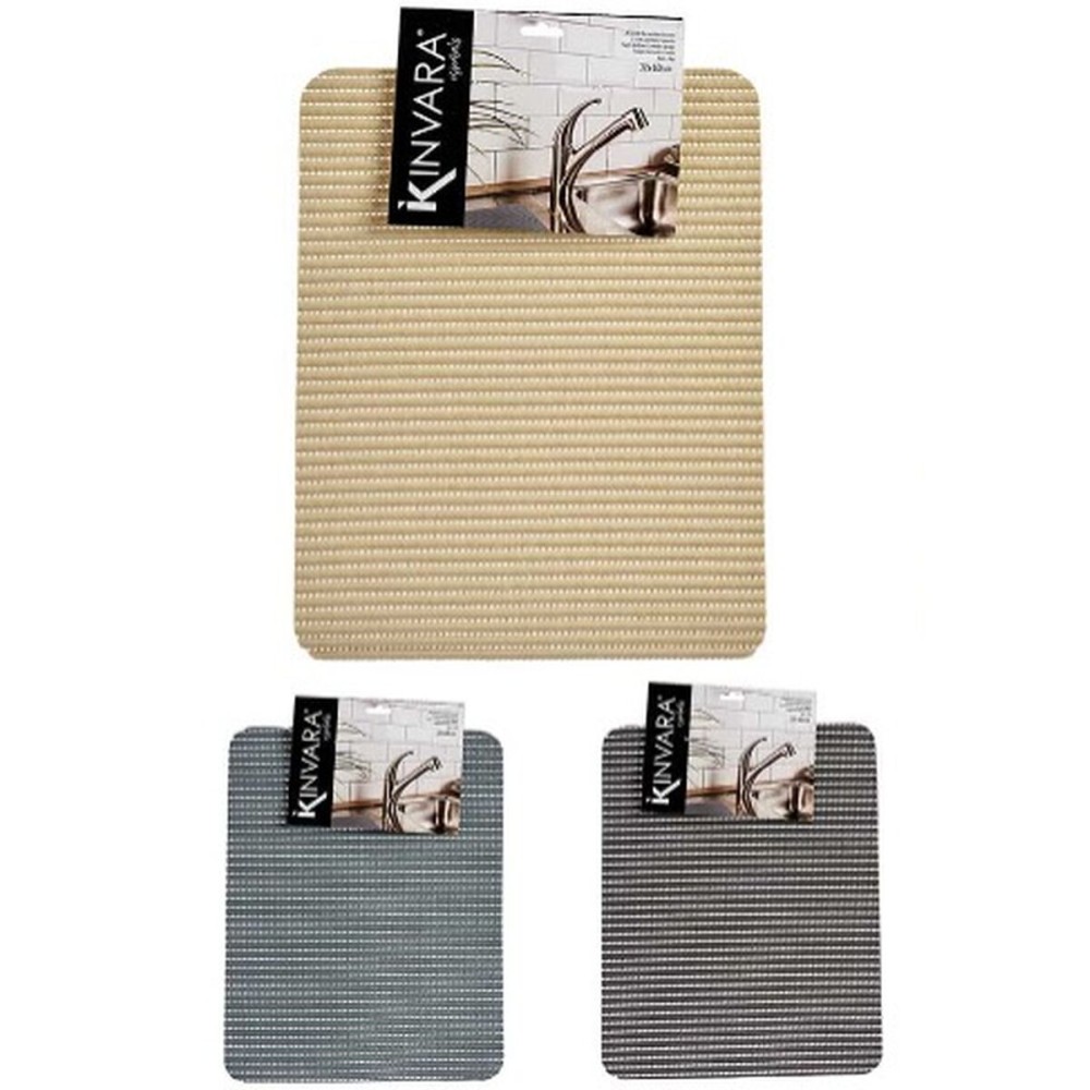 Anti-Rutsch-Matte Kinvara SJ-A106 Kunststoff 40 x 1 x 32 cm (24 Stück)