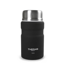 Thermoskanne für Lebensmittel ThermoSport Schwarz Stahl 750 ml (6 Stück)