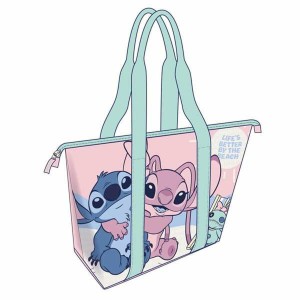 Strandtasche Stitch Blau 47 x 33 x 15 cm
